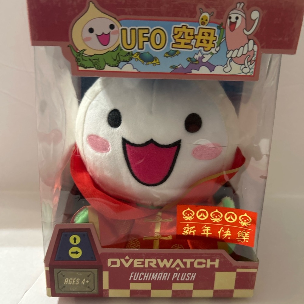Overwatch Fuchimari Plush – Lunar New Year Edition (2018 Blizzard UFO Catcher)